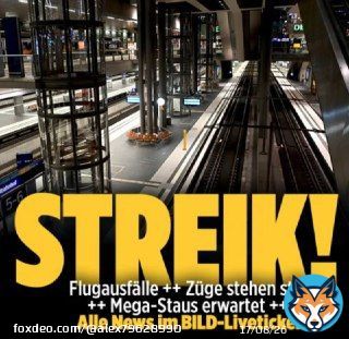 &laquo;Забастовка! Поезда стоят на месте, авиарейсы отменяются, ожидаются мегапробки&raquo;: В Германии началась общенациональная забастовка из-за роста стоимости жизни, в рамках