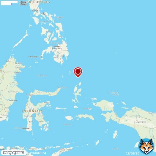 Earthquake M6.3 - 177 km N of Tobelo, Indonesia Depth: 97.145km Date-Time: 2023-02-23  20:02:48 UTC