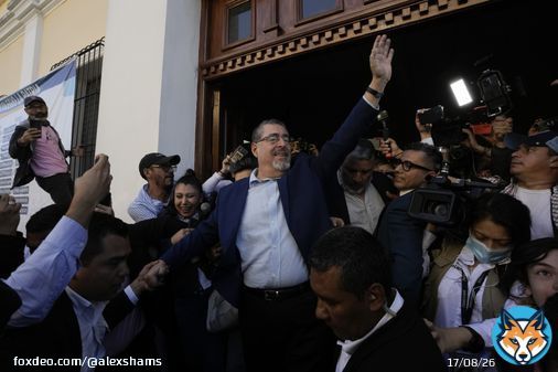 Exciting news from Guatemala:  'American interventions in 1954 and 1963 robbed Guatemalans of the legacy of their visionary leader Juan Jose Ar&eacute;valo. ...  Now, in a delicious twist, Ar&eacute;valo&rsquo;s son has picked up the fallen torch of Guatemalan democracy.'