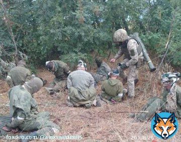 Вместо арбузов на Херсонщине вот такой урожай.  Пожелавший остаться инкогнито один из военных ВСУ сказал что сейчас пакуют россиян на Юге пачками. Переживает лишь об одном,что скоро скотч закончится.