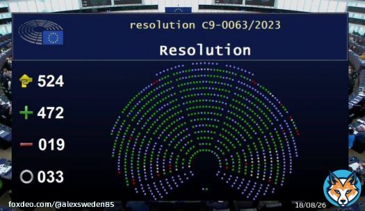 Европарламент одобрил резолюцию, призывающую создать международный трибунал по расследованию преступлений путина и лукашенко.  Современные россияне войдут в историю как поклонники наZизма. И это замечательно