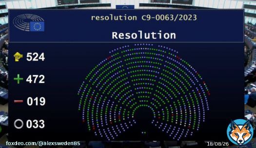 Европарламент одобрил резолюцию, призывающую создать международный трибунал по расследованию преступлений путина и лукашенко.  Современные россияне войдут в историю как поклонники наZизма. И это замечательно
