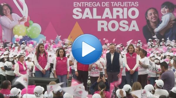 Entrega del #SalarioRosa en #Toluca.