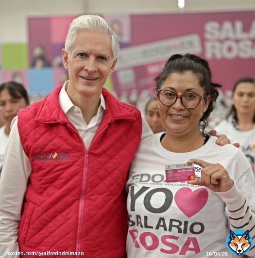 El #SalarioRosa est&aacute; presente en los 125 municipios del Edom&eacute;x apoyando a las mujeres que m&aacute;s lo necesitan.
