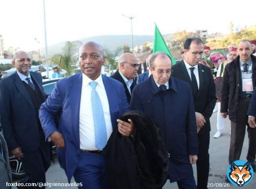 Le pr&eacute;sident de la CAF Patrice Motsepe est arriv&eacute; au stade 19 mai 1956 de Annaba pour assister au match Ouganda & RDC .  #CHAN2023 #Marhaba #CHAN2022 #TotalEnergiesCHAN2022 #TotalEnergiesCHAN #الشان_في_بلاد_الشان #الشان #الجزائر #Algerie #Algeria