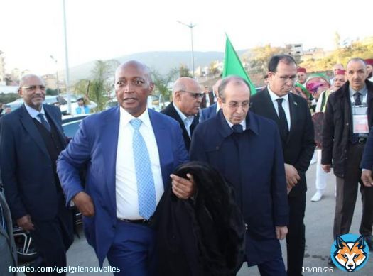 Le pr&eacute;sident de la CAF Patrice Motsepe est arriv&eacute; au stade 19 mai 1956 de Annaba pour assister au match Ouganda & RDC .  #CHAN2023 #Marhaba #CHAN2022 #TotalEnergiesCHAN2022 #TotalEnergiesCHAN #الشان_في_بلاد_الشان #الشان #الجزائر #Algerie #Algeria