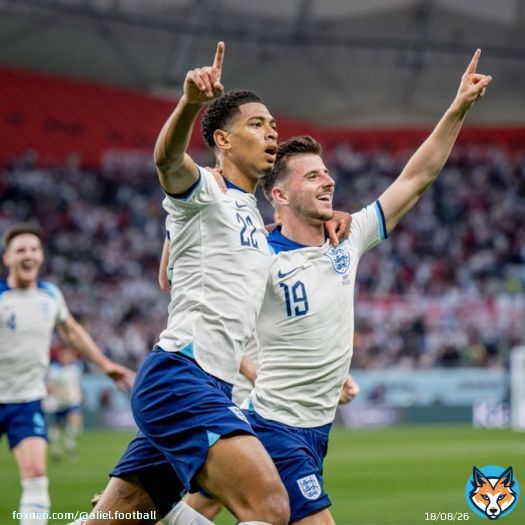FIFAワールドカップ2022 < グループB - 第1節 > イングランド 6-2 イラン ベリンガム (35') サカ (43') (62') スターリング (45'+1) ラッシュフォード(71') グリーリッシュ (90') タレミ (65') (90'+12) #FIFAWorldCup #Qatar2022