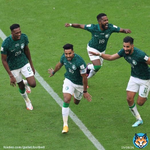 サウジアラビアが1-2でアルゼンチンに逆転勝利  アジアとして本当に最高！！ そして明日はドイツ - 日本！ 日本も自信を持ってプレーをすればドイツに勝てる！！ 絶対に勝てる！信じてる！！ 頑張れ日本！！  #FIFAワールドカップ