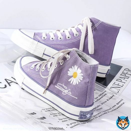 \ud83d\udd17   \u2705 Purple High-top Women Canvas Shoes High Quality Women Casual Shoes Canvas Rubber Female Flat Shoes . .  #ديبالا #متي_راح_تتزوج #جوني_ديب #الخميس_الونيس #الطويله_اجمل_يابنات #جوني_فاز #الدمام