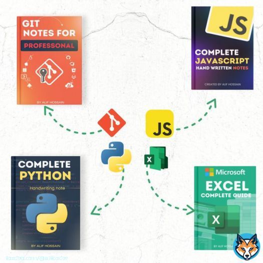 Complimentary PDF Book: Learn Python, JavaScript, Git and Excel.  Learn these for completely free.  You will get:  &rarr; Python PDF &rarr; JavaScript PDF &rarr; Git PDF &rarr; Excel PDF  To get it:  1. Like & Reply &ldquo;book&rdquo; 2. Retweet (much appreciated) 3. Follow me (so that I can DM)