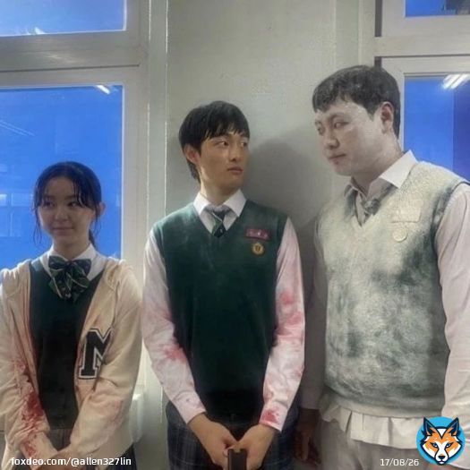 Her slight chuckle hahahaaa \ud83e\udd2d \ud83d\ude02 \ud83d\ude02 #박지후 #ParkJihu #朴持厚 #지금우리학교는 #AllOfUsAreDead #殭屍校園