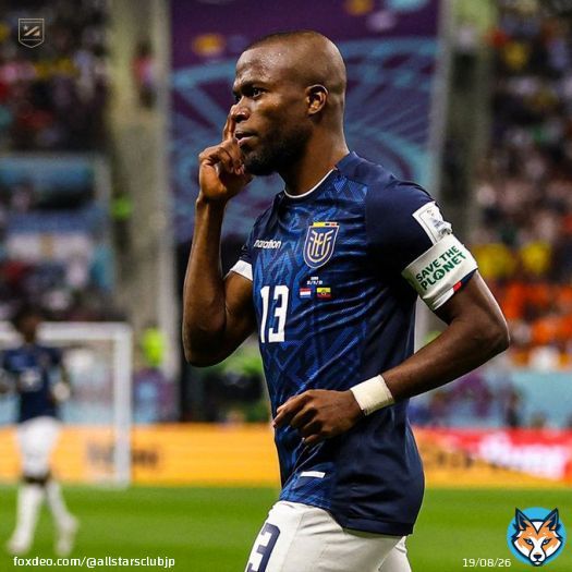 エクアドル代表のW杯直近6ゴールの得点者  エネル・バレンシア（2014年対） エネル・バレンシア（2014年対） エネル・バレンシア（2014年対） エネル・バレンシア（2022年対） エネル・バレンシア（2022年対） エネル・バレンシア（2022年対）