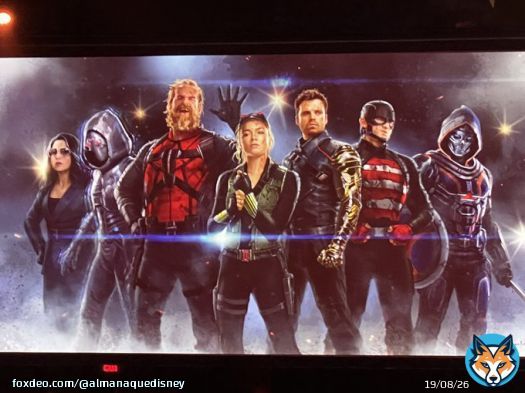SOLDADO INVERNAL! YELENA BELOVA! FANTASMA!  EIS A FORMA&Ccedil;&Atilde;O DOS THUNDERBOLTS DA MARVEL STUDIOS! #D23Expo #D23ExpoAD