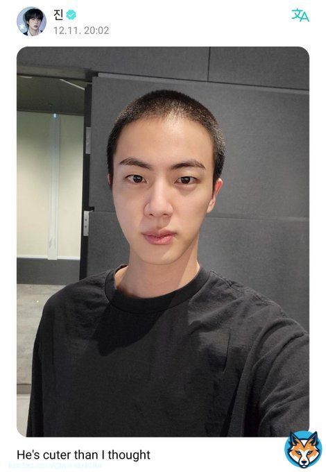 My seokjin is so handsome