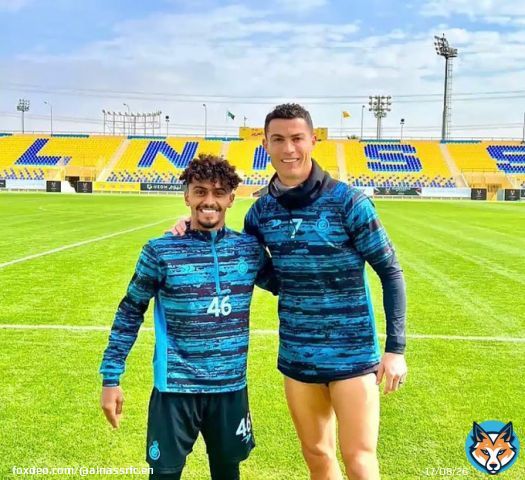 Our U19 star is following the Captain's lead   Today.. another AlNassr&rsquo;s free kick by Abdulaziz AlAlewa