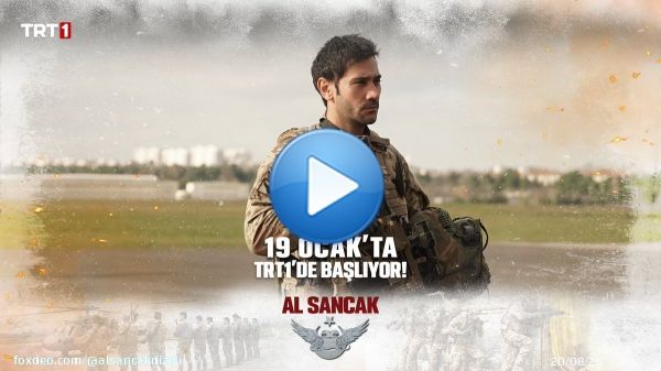 &ldquo;Sana selam ey şanlı T&uuml;rk bayrağı!&rdquo;  Yeni dizi #AlSancak 19 Ocak Perşembe 20.00&rsquo;de @trt1'de!