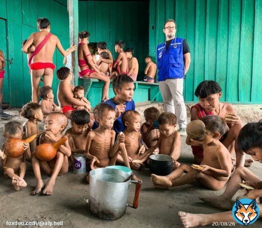 hundreds of Indian children were left starving to death  despite asking for help dozens of times   I can't stand it, @Anthrax   I'm shattered inside   #Yanomami  #YanomamiGenocide