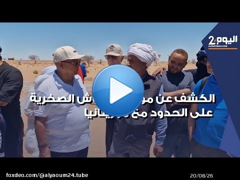 لأول مرة ... فعاليات بالسمارة تكشف عن موقع هام للنقوش الصخرية على الحدود مع موريتانيا