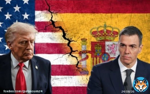 سانشيز يحضر إلى جانب ترامب لمباراة نهائي كأس العالم في ظل توتر بينهما بسبب الحرب