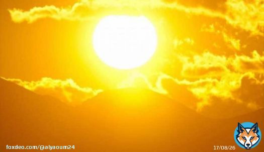 طقس الثلاثاء: حار بكل من وادي ملوية والجنوب الشرقي للبلاد 