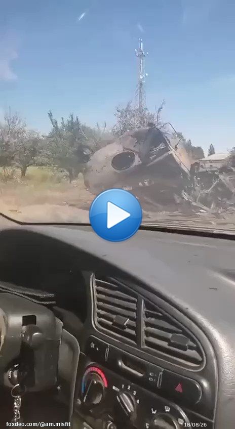 This is how a column of russet cars now looks like in the Kherson region after getting to know our MLRS  Armed Forces of Ukraine are preparing new exhibits for the Victory Day of Ukraine
