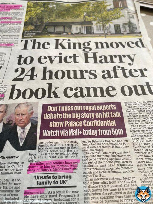 Now finish the job Charles and strip them of their royal titles. Let&rsquo;s see how many millions Mr and Mrs Windsor are worth to Netflix?