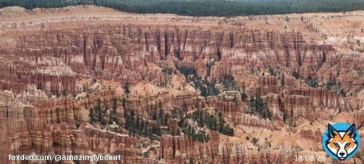 Lots of Hoodoos, Bryce Canyon, US [OC] [4032 &times; 1816] - Author: garym04 on Reddit - #travel #photography #travelphotography #nature #photooftheday