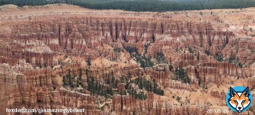 Lots of Hoodoos, Bryce Canyon, US [OC] [4032 &times; 1816] - Author: garym04 on Reddit - #travel #photography #travelphotography #nature #photooftheday