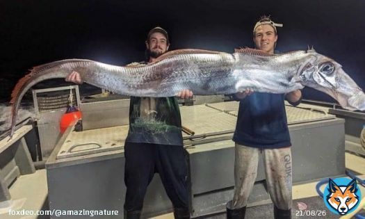 Two fishermen in Australia caught this bizarre looking fish...  What fish is this?
