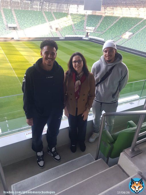 Thank you Mr. P&aacute;l Orosz, CEO of the #Ferencv&aacute;rosiTornaClub  for receiving me today, and organising a meeting with my 2 Compatriots, Ryan and Samy Mmaee. I wish all the success to our two players and to all our footbal team  in their next challenge in  #RyanMmaee #SamyMmaee