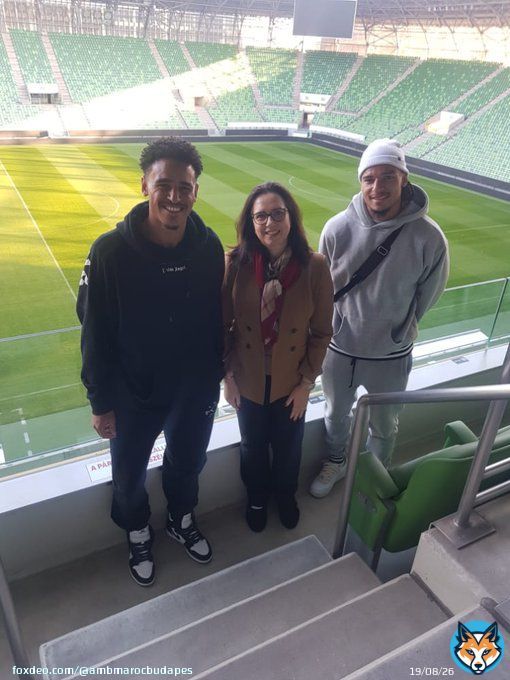 Thank you Mr. P&aacute;l Orosz, CEO of the #Ferencv&aacute;rosiTornaClub  for receiving me today, and organising a meeting with my 2 Compatriots, Ryan and Samy Mmaee. I wish all the success to our two players and to all our footbal team  in their next challenge in  #RyanMmaee #SamyMmaee