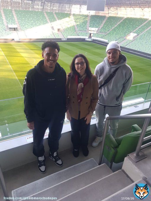Thank you Mr. P&aacute;l Orosz, CEO of the #Ferencv&aacute;rosiTornaClub  for receiving me today, and organising a meeting with my 2 Compatriots, Ryan and Samy Mmaee. I wish all the success to our two players and to all our footbal team  in their next challenge in  #RyanMmaee #SamyMmaee