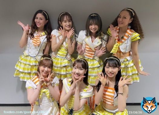 『#UTAGE！』に出演した #柏木由紀 さん、#山内瑞葵 さん、#倉野尾成美 さん、#高橋愛 さんらとの写真を #MAX #LINA さんがブログに公開  「AKBの可愛い可愛いお衣装を ご本人さまからお借りしたのに...」  #AKB48   ブログはこちら