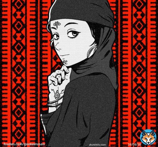 Arab Beduin.  #anime #animeart #animelovers #manga #animecharacter #animegirl #otaku #cosplay #kawaii #アニメ #マンガ #アニメガール #カワイイ #カワイイ女の子 #夏 #ビーチ #猫 #美術 #キャラクターデザイン  #夏の挑戦 #arabs #hijab #Islam #mangaka #مانجا #art #artist #digitalart