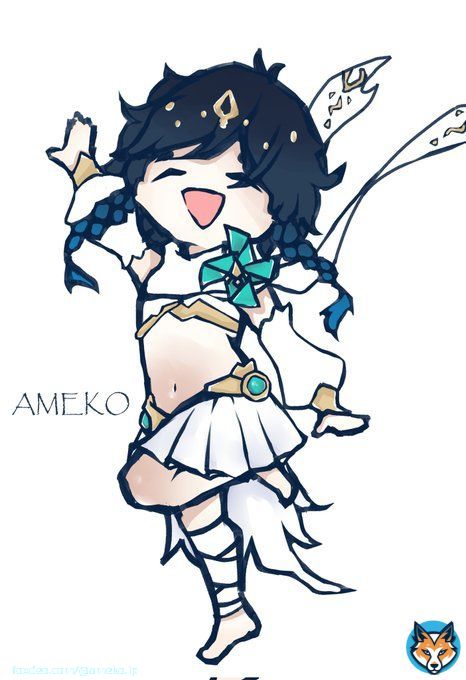 Wendy??? Venti???   #崩坏学园2 #HonkaiGakuen #Wendy #原神 #Venti