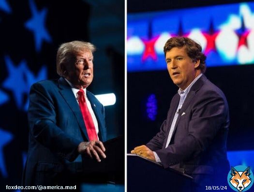What will you be watching tomorrow night, Tucker and Trump, or the GOP debate?