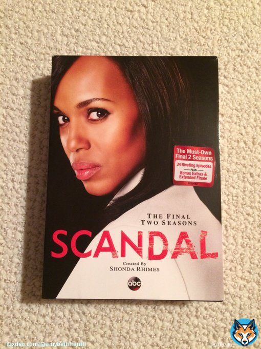 Look at what arrived at my home today! Thanks @BestBuy for prompt delivery! Bonus extras & extended series finale @ScandalABC @shondarhimes #seasons6&7dvdset