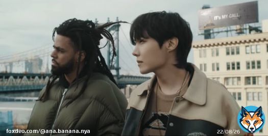 Jhooooppppeeee. Look at you go!  I legit teared up when I saw J. Cole come into frame.  I'm so so happy for Hobi. So proud.  And how lucky are we to be on the receiving end of this gift?!!   #on_the_street #jhopexjcole #jhope #jcole