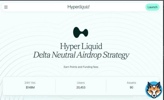 Risk Free Airdrop Farming and funding fee for @HyperliquidX via delta neutral strategy   Use my link to get 4% off of fees: