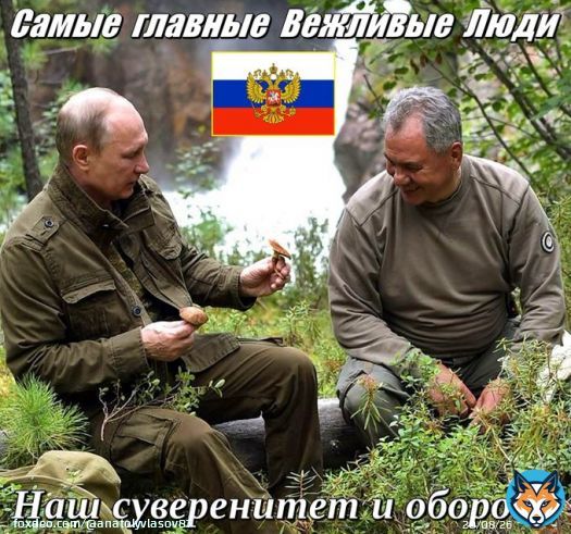 Вежливые Люди отвечающие за наш суверенитет и безопасность - Владимир Путин и Сергей Шойгу. Я спокоен за будущее и оборону Нашей Страны!