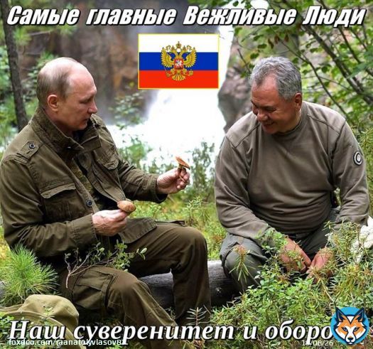 Вежливые Люди отвечающие за наш суверенитет и безопасность - Владимир Путин и Сергей Шойгу. Я спокоен за будущее и оборону Нашей Страны!