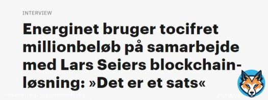 Sp&aelig;ndende historie p&aring; Version2 i morgen, ved kollega @Jschjoldager. L&aelig;s med. #dktech