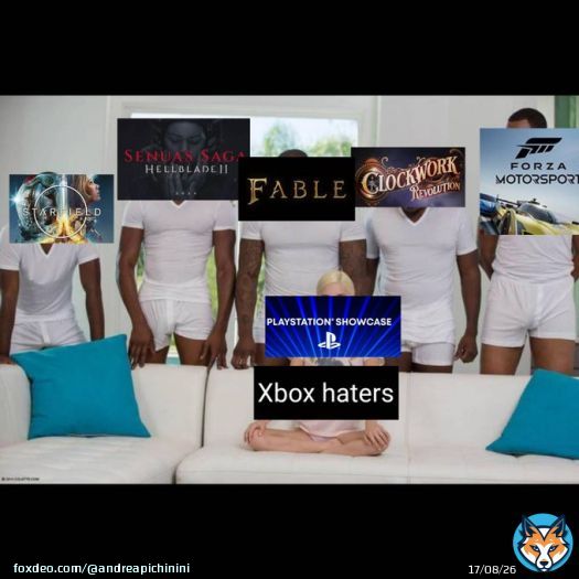 The Xbox Showcase should have been labeled as NSFW Banger after banger after banger!! How painful to be an Xbox hater after this!