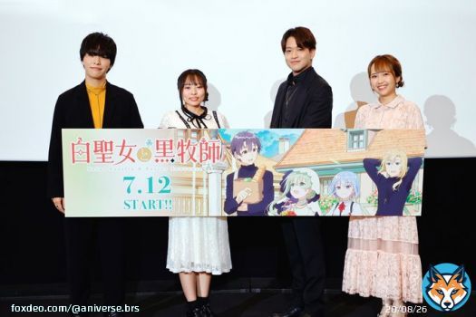 澤田姫・石川界人・石谷春貴・中村カンナらメインキャストが登壇！ TVアニメ『白聖女と黒牧師』第1・2話 先行上映会&舞台挨拶速報レポート！  #白聖女と黒牧師 #澤田姫 #石川界人 #石谷春貴 #中村カンナ