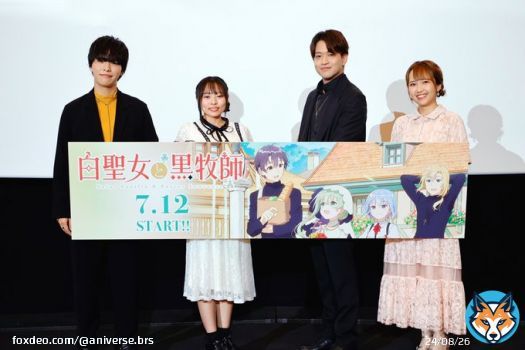 澤田姫・石川界人・石谷春貴・中村カンナらメインキャストが登壇！ TVアニメ『白聖女と黒牧師』第1・2話 先行上映会&舞台挨拶速報レポート！  #白聖女と黒牧師 #澤田姫 #石川界人 #石谷春貴 #中村カンナ