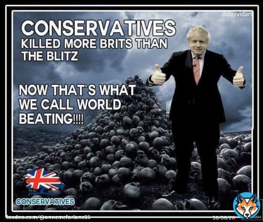 #ToryDemocide #ToriesCostLives #ToryCorruption #EnoughIsEnough #UnitedAgainstTheTories #GeneralElectionNow #ToriesOut237