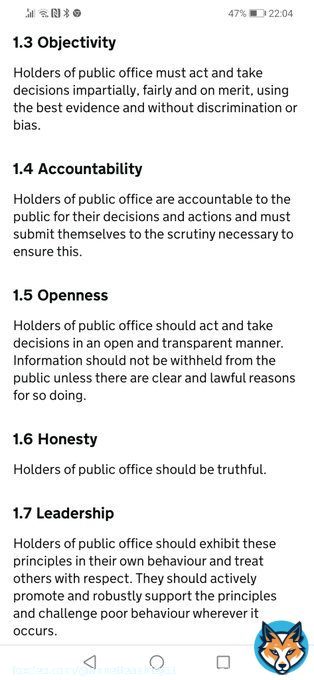 TORIES CLINGING TOO POWER  Tory MP & Ministers all failed ministerial code each on a daily basis & @pritipatel @BorisJohnson @SuellaBraverman @RishiSunak are just the tip of the #ToryLiars iceberg #ToriesUnfitToGovern #ToryCorruption
