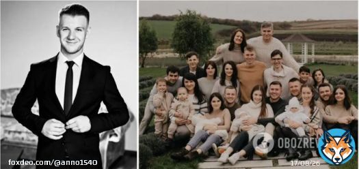 Bohdan Rilnyk, one of the adopted sons of the famous Protsyk family from the Lviv region, died in the battles for Ukraine   The hero is survived by a large family, his wife and children.  Heroes do not die!  Details /1