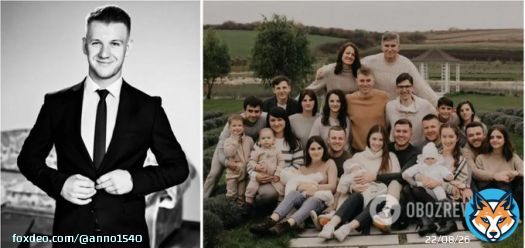 Bohdan Rilnyk, one of the adopted sons of the famous Protsyk family from the Lviv region, died in the battles for Ukraine   The hero is survived by a large family, his wife and children.  Heroes do not die!  Details /1