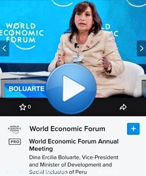 WEFПрезидент Перу Педро Кастильо пытался распустить Конгресс, но вместо этого получил импичмент и был арестован!  Вице-президент Дина Болуарте приведена к присяге.  /ВЭФ одобряет..